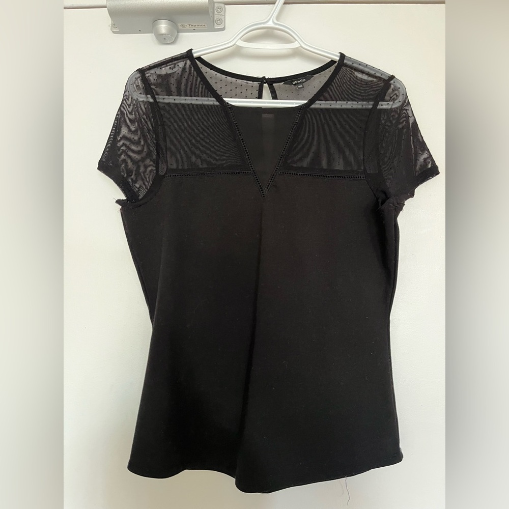 RW& Co Tee with Mesh